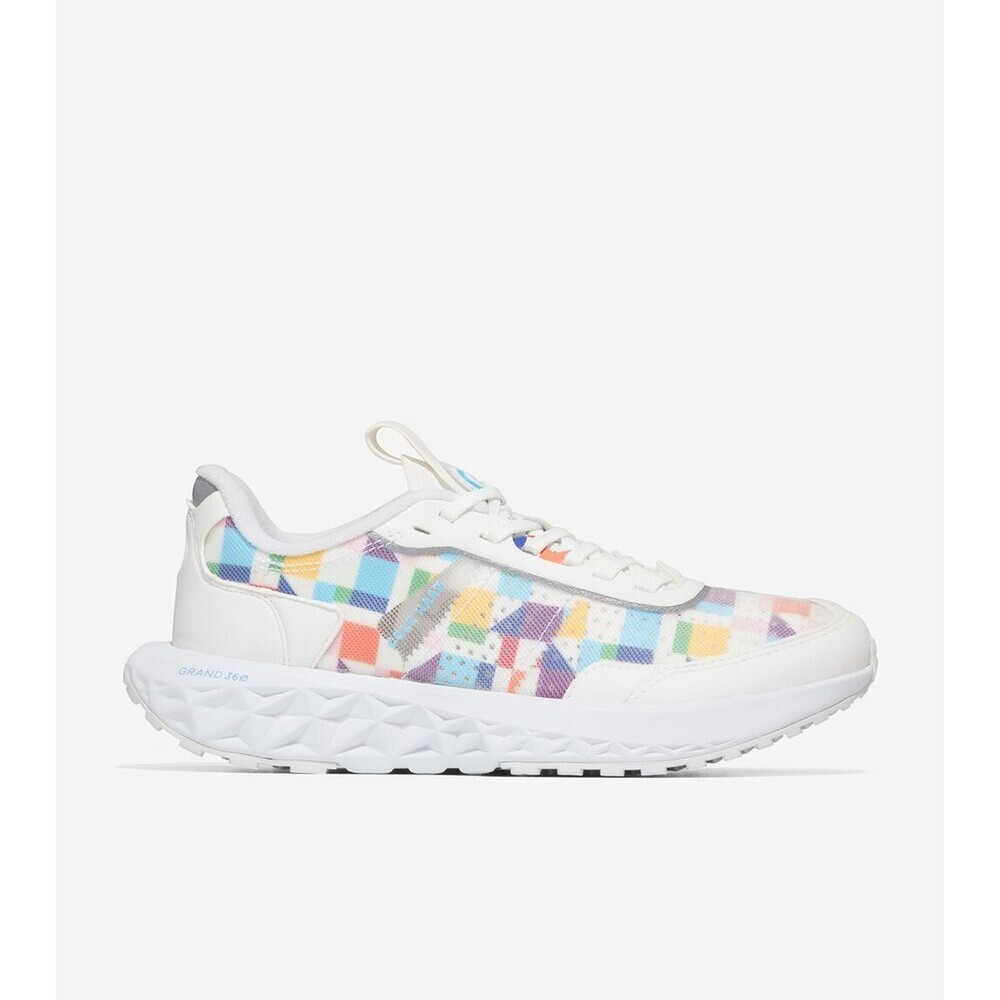 Cole Haan Zerogrand Outpace III W28903 Women's White Pride Multi Shoes JOBB670